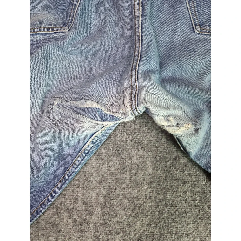 Vintage Levi's 501xx Jeans Mens 39x28 USA Made Button Fly Distressed Straight